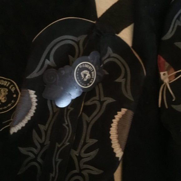 Liberty Boot Company Indian head embroidered  cowboy Boots size 11M 13W New - Picture 5 of 6